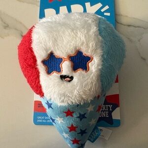 BARK Liberty Cone Dog Plush Toy